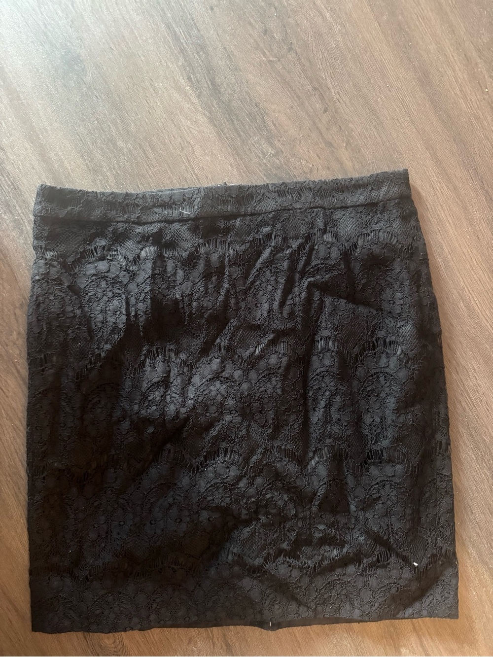 NWT J. Crew Black Lace Skirt